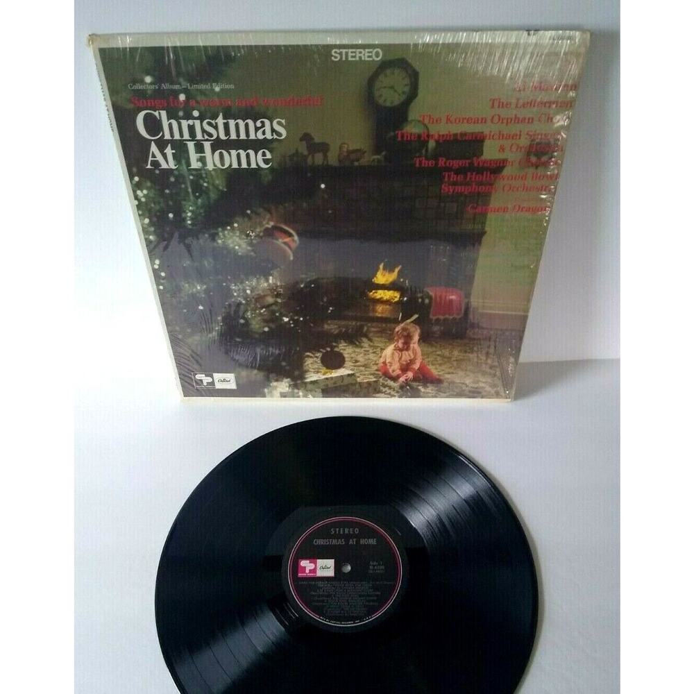 Christmas At Home Vinyl LP Record Album Capitol Records SL 6530 Holiday Classics